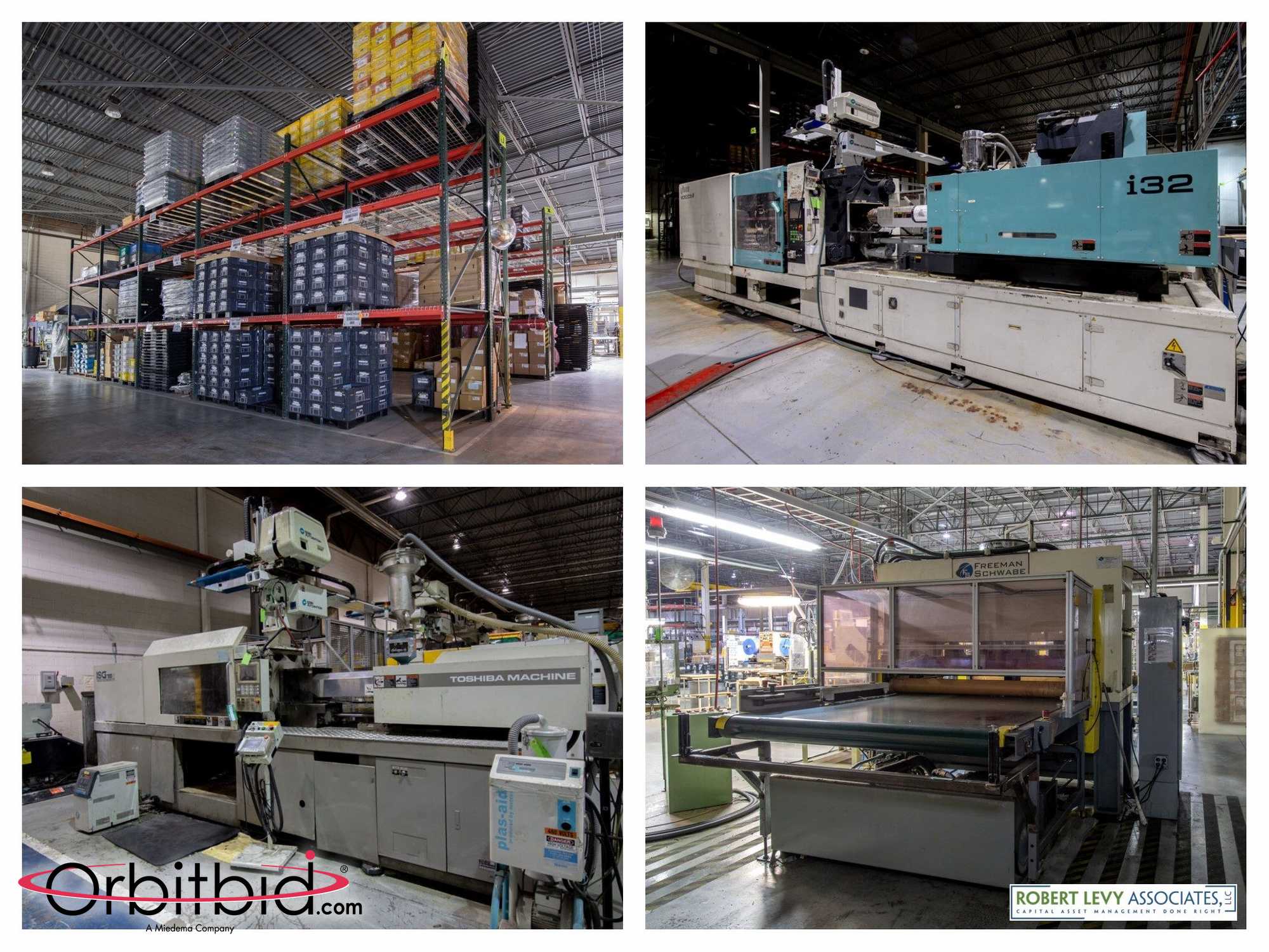 Plastic Injection/Molding Equipment For Auction