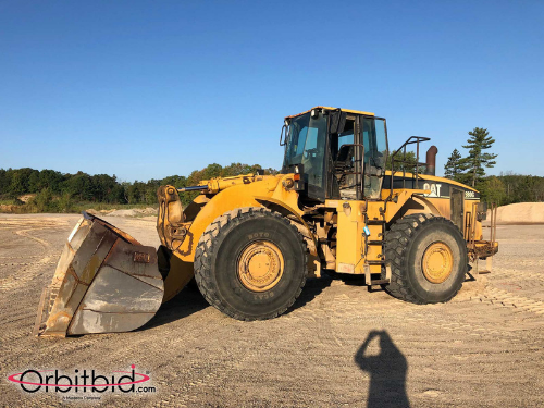 cat wheel loader ottawa aggregates auction