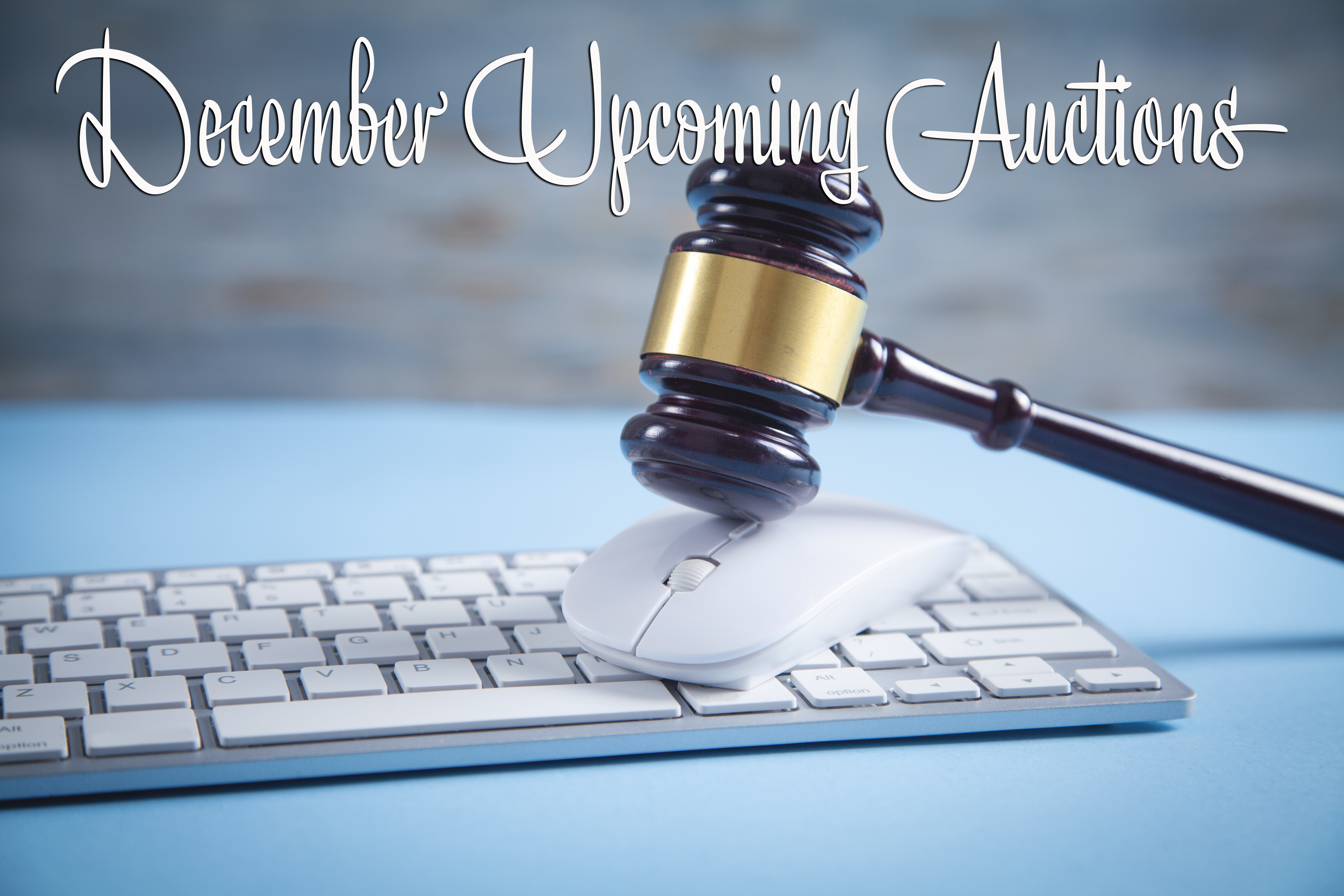 December Upcoming Online Auctions