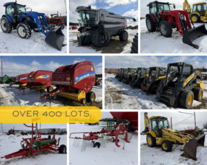 retirement equipment auction